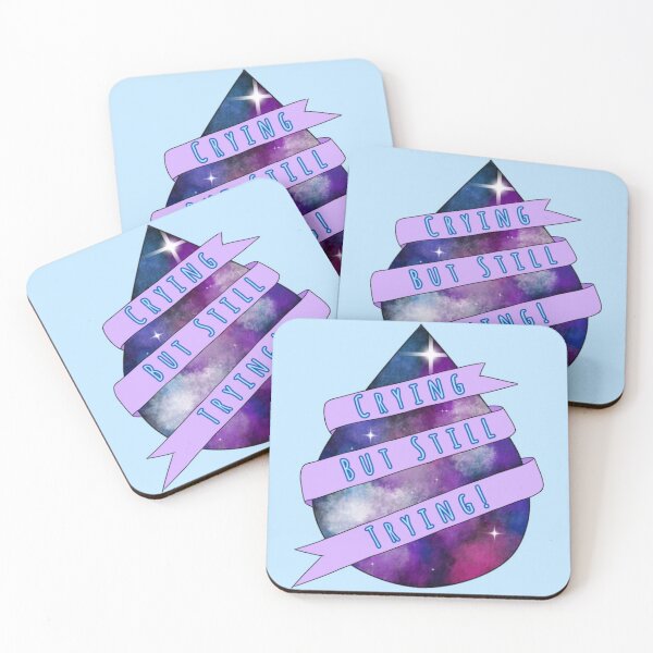 Item preview, Crying But Still Trying! designed and sold by TheJoyfulArtist.