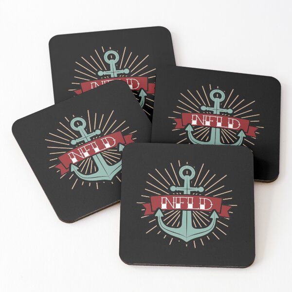 Item preview, Newfoundland Retro Anchor || Newfoundland Clothing designed and sold by SaltWaterOre.