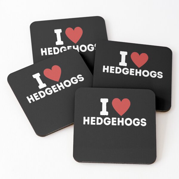 Item preview, I Love Hedgehogs designed and sold by ZEDSOU ⭐⭐⭐⭐⭐.