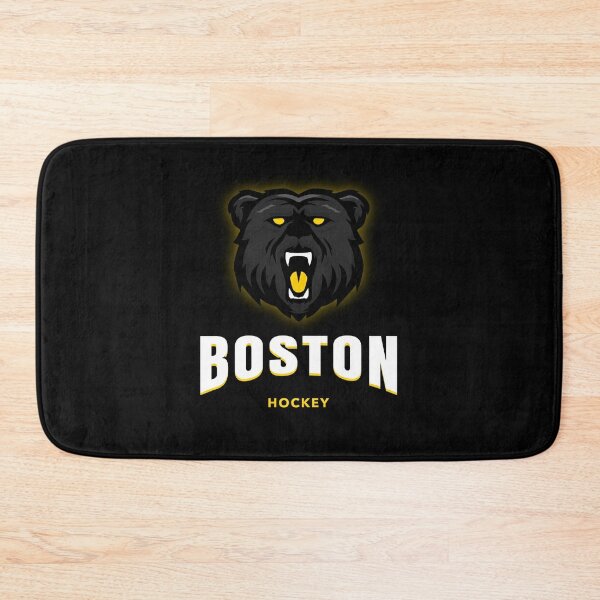 Boston Bruins Hockey Bath Mat