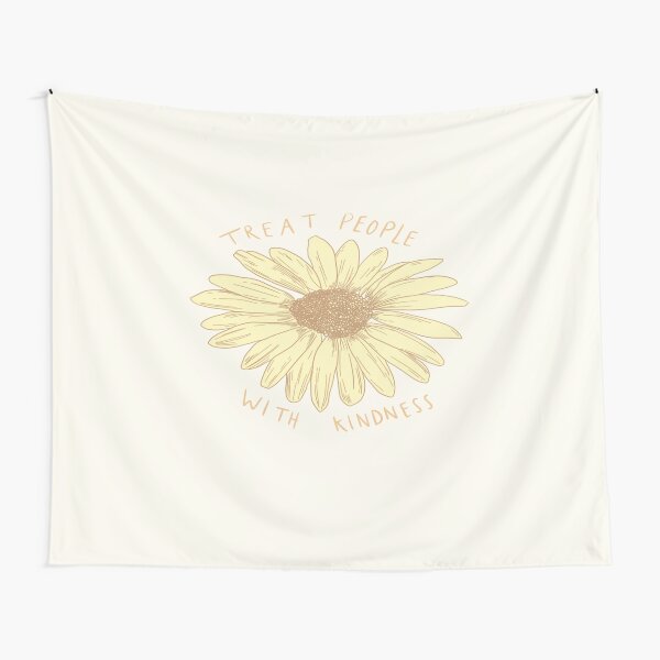 Item preview, Traitez les gens avec gentillesse Yellow Daisy designed and sold by Simply Magic Supply.