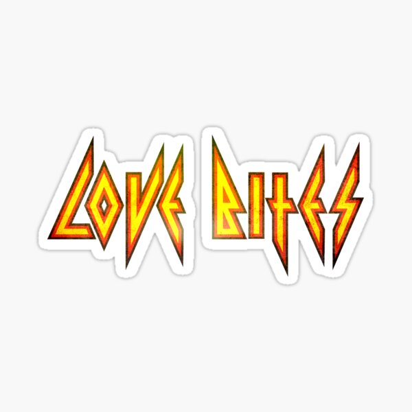 Love Bites Sticker