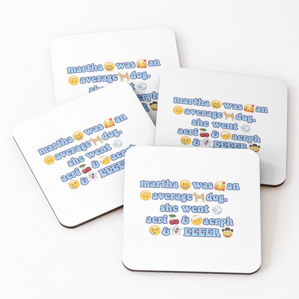 Item preview, Martha was an average dog | tik tok | Martha speaks designed and sold by -wiseowl-.