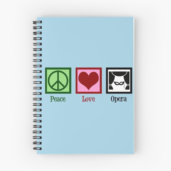 Item preview, Peace Love Opera designed and sold by Epic Love Designs.