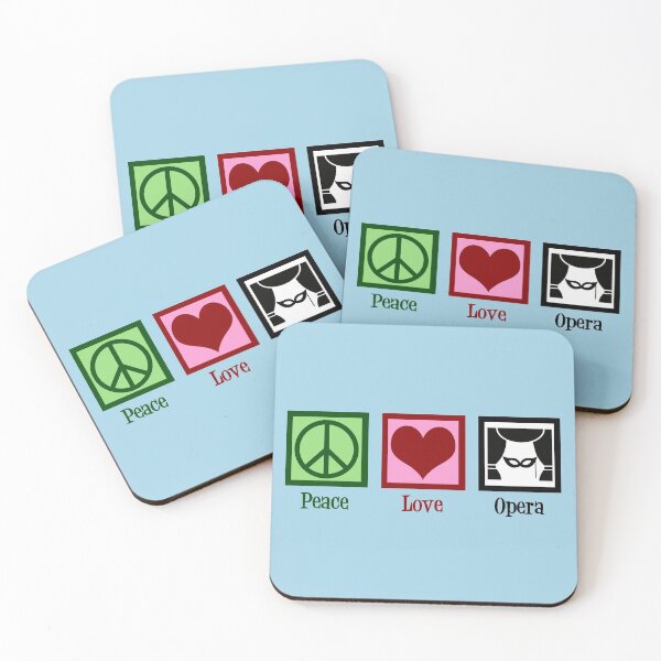 Item preview, Peace Love Opera designed and sold by Epic Love Designs.