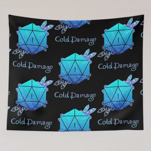 Item preview, D20 Critical Fail Cold Damage designed and sold by FaerlyClever.