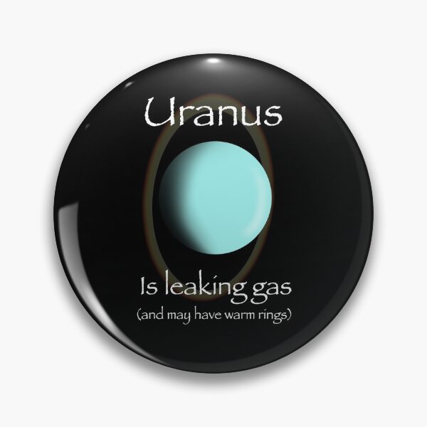 Item preview, Uranus is leaking gas and may have warm rings designed and sold by DesertG.