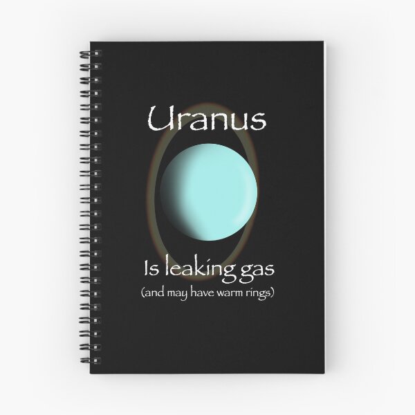 Item preview, Uranus is leaking gas and may have warm rings designed and sold by DesertG.