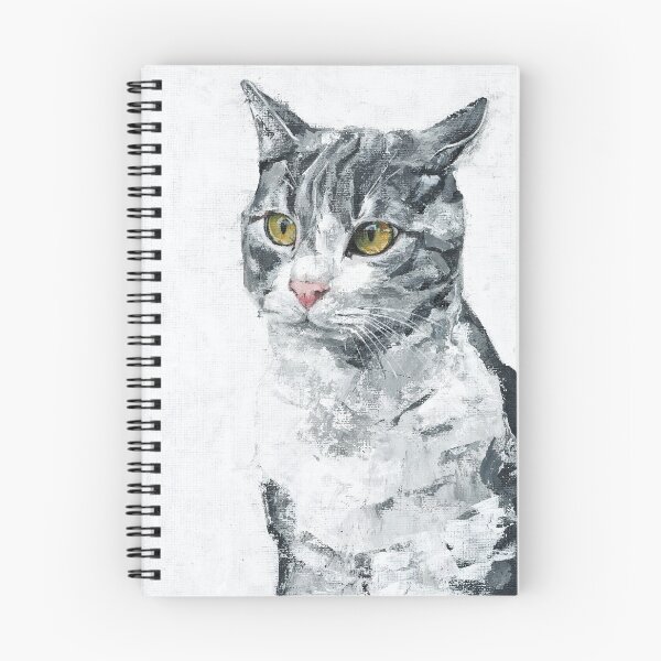 Item preview, Gato blanco y negro con ojos dorados designed and sold by Arnaudova.