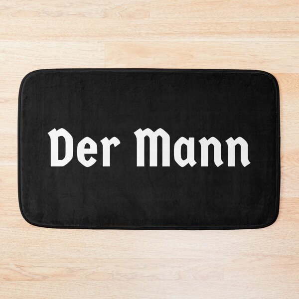 Item preview, Der Mann 'The Man' White Writing Deutsch German designed and sold by Time4German.