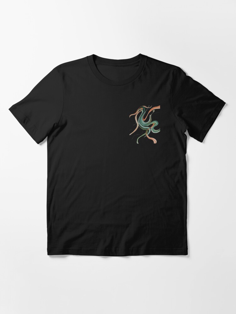 Thumbnail 3 of 7, Essential T-Shirt, "Plumage" A watercolor of a bird - By Y Paint and Pastels designed and sold by KidSquidStudios.