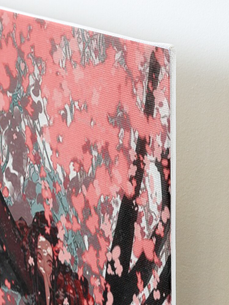 Alternate view of Nezuko Tanjirou - Demon Slayer Mounted Print