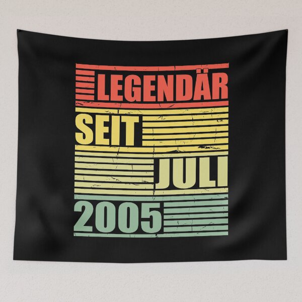 Artikelvorschau, Legendär seit Juli 2005 15. Geburtstag Vintage T-Shirt entworfen und verkauft von bitcam18.