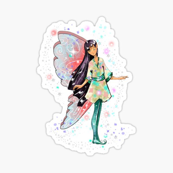 Amaya The Asian Inspired Fairy™ Sticker