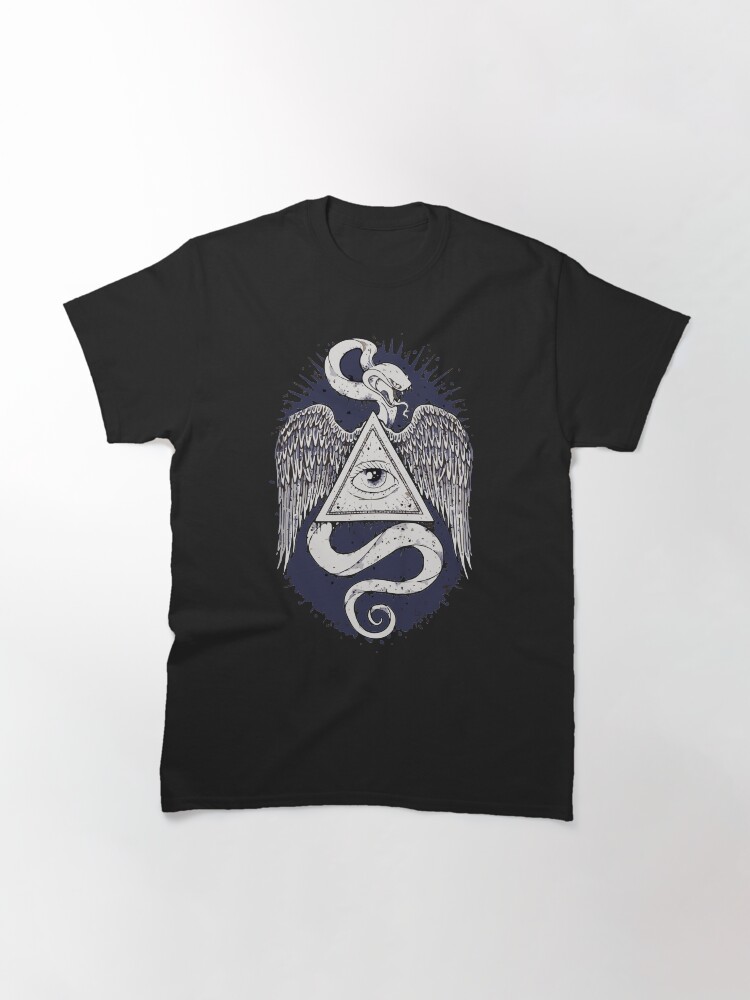 Vista alternativa de Camiseta clásica Masonería