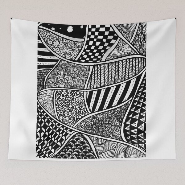 Item preview, Zentangle- outside the box designed and sold by EmoodleDoodle.