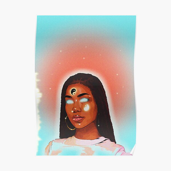 Jhene Aiko Art Poster