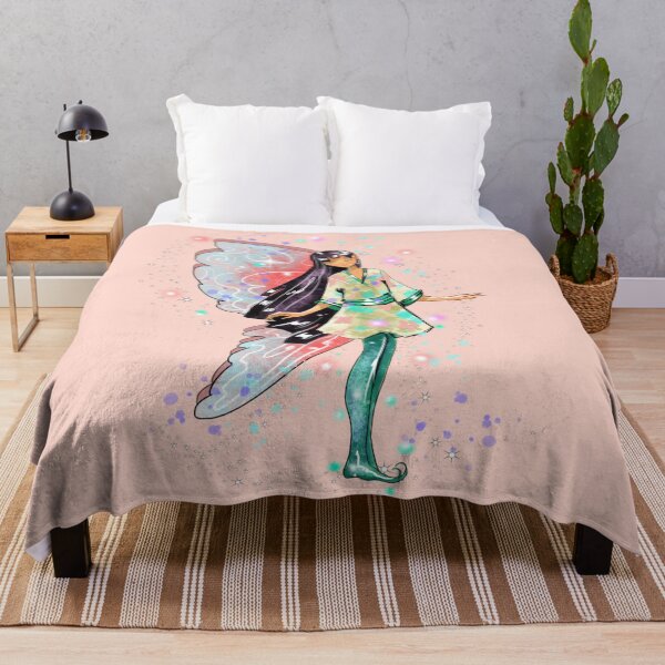Amaya The Asian Inspired Fairy™ Throw Blanket