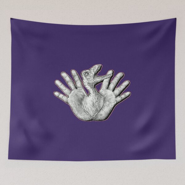 Item preview, Dino Hand Jive designed and sold by linden lorenson.