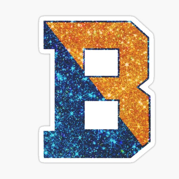 Glitter Bucknell Sticker For Sale By Smstickersx Redbubble