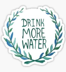 Drink More Water Sticker