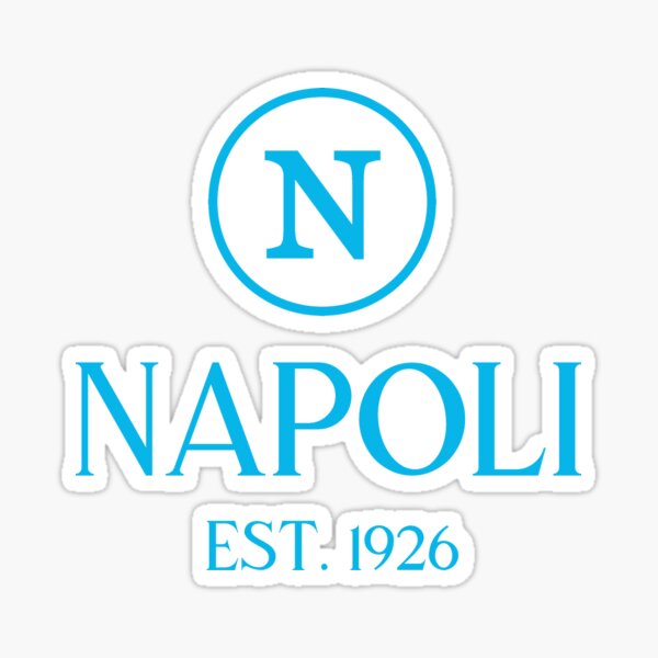 Napoli Blue Sticker