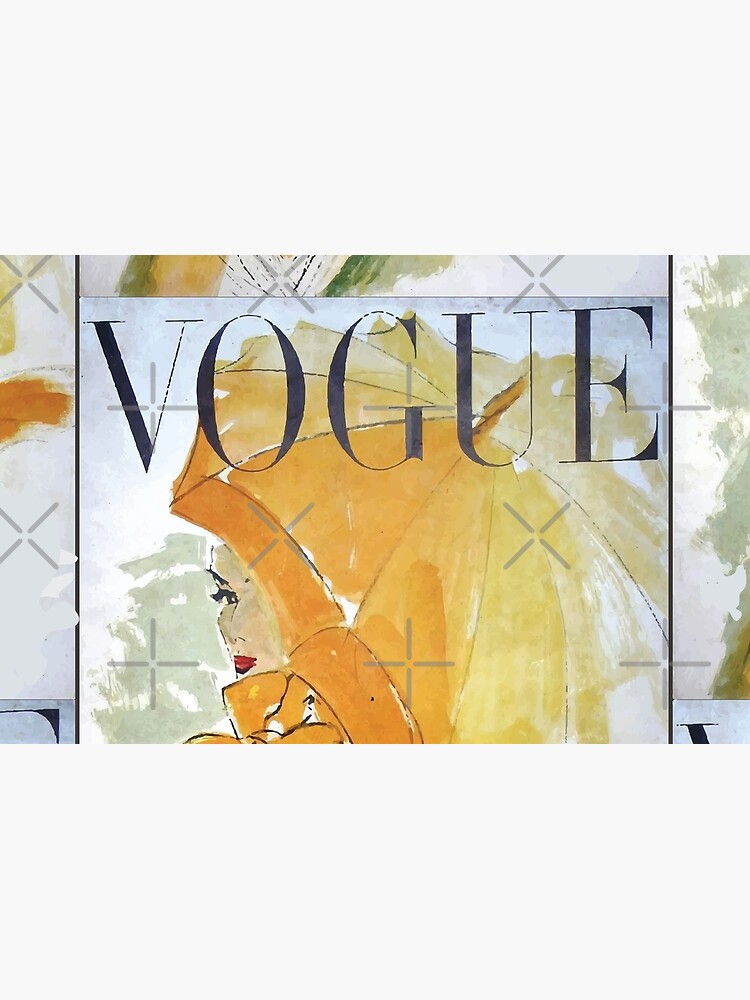 Vogue Vintage Woman Canvas by apoorvpatel