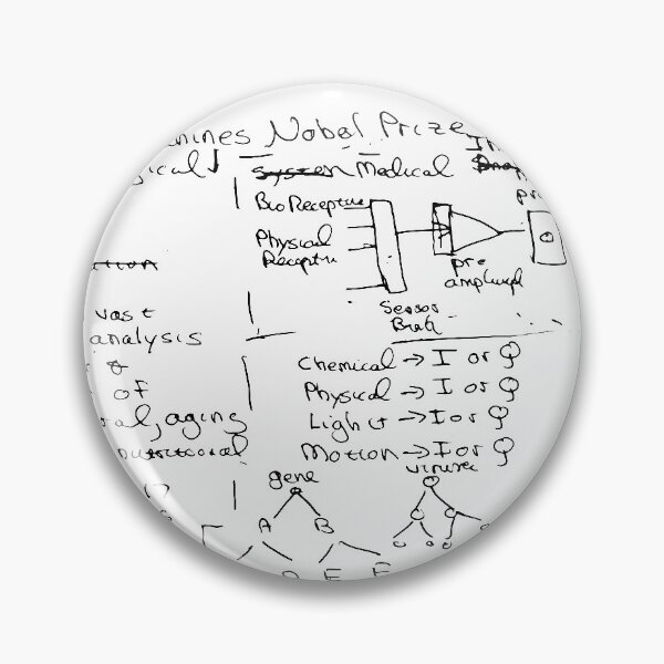 Item preview, Genetics Educational Notes; Gene 17 and Molecular Machines, Nobel Prize, TeresaTown at Redbubble 2020 designed and sold by Mark Stansberry.