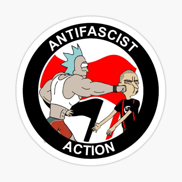 Antifa Pegatina