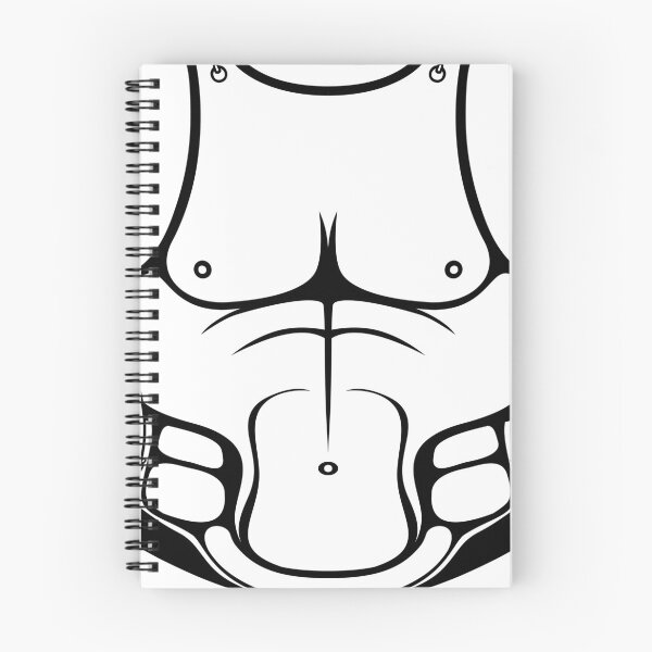 Item preview, Ancient Greek/Roman Muscle Cuirass [Black Outline] designed and sold by jorellaf.