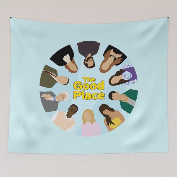 Item preview, The Good Place Characters designed and sold by stuffsaralikes.