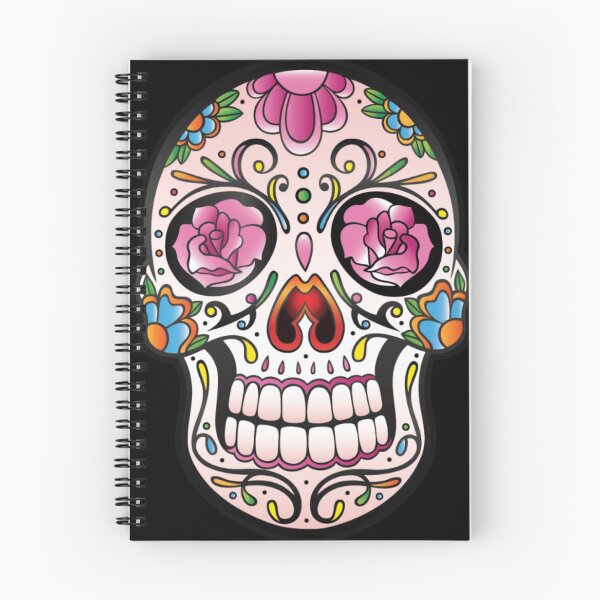 Item preview, Day of the dead skull roses designed and sold by DIQDESIGN.