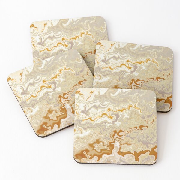 Item preview, Marbelized Gold designed and sold by Poetic Patterns Studio.