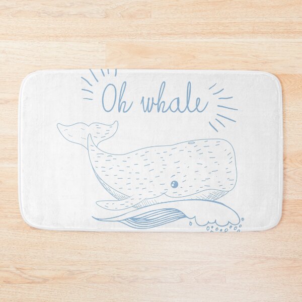 Item preview, Oh Whale No Bother Double Meaning Slogan graphics designed and sold by Lisbob.