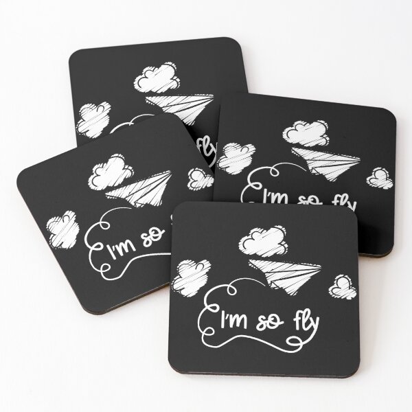 Item preview, I'm So Fly Paper Airplane print, Airplane Pun Tee, Pilot Tee designed and sold by Lisbob.