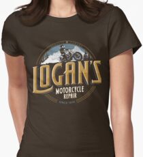 Logan's Motorcycle Repair Women's Fitted T-Shirt