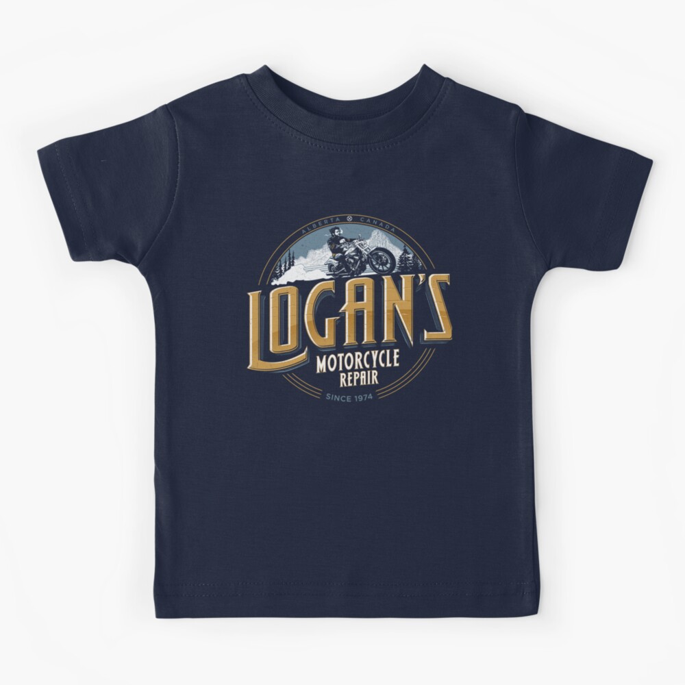Logan's Motorcycle Repair Kids T-Shirt