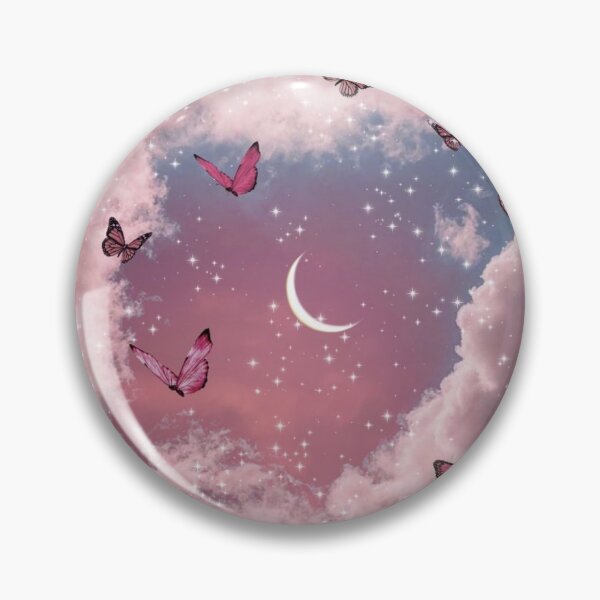 Item preview, Nubes mariposas designed and sold by Cabin Fever.