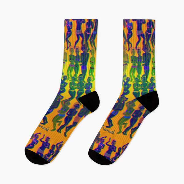 Item preview, Dancing on the beach multicolor 3d 4 designed and sold by Diego Manuel Rodriguez.