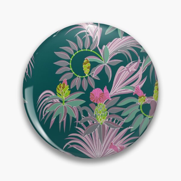 Item preview, Jardin Exotique (Teal) designed and sold by Chartrose.