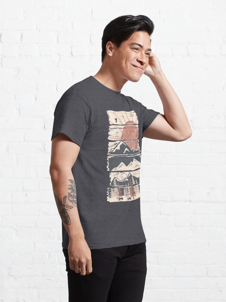 Alternative Ansicht von Winterverfolgungen ... Classic T-Shirt