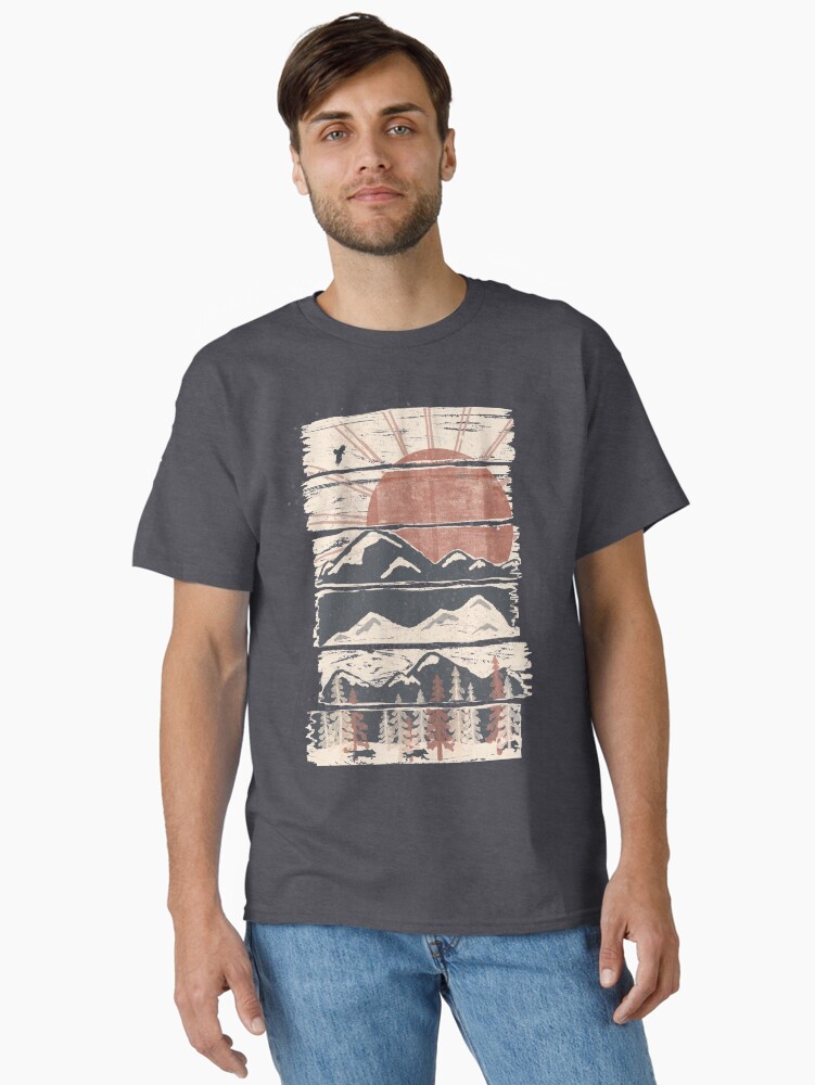 Thumbnail 2 of 7, Classic T-Shirt, Winter Pursuits... designed and sold by ndtank.
