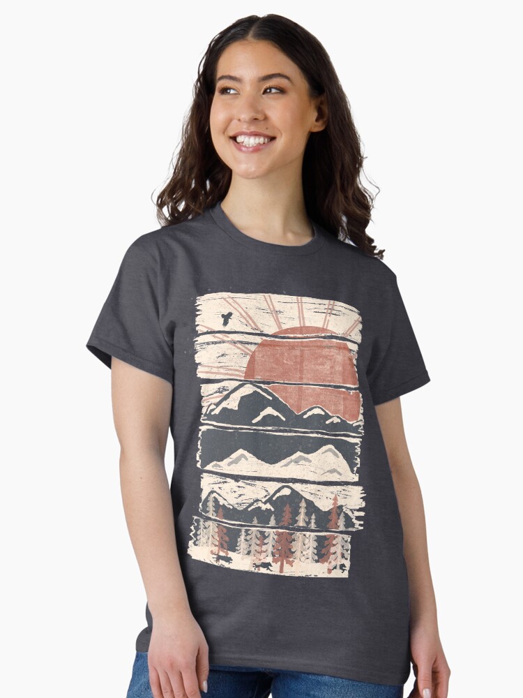 Thumbnail 1 of 7, Classic T-Shirt, Winter Pursuits... designed and sold by ndtank.