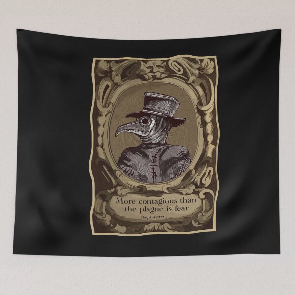 Item preview, Plague doctor say  designed and sold by Collagedream.