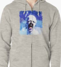 Black Out Zipped Hoodie