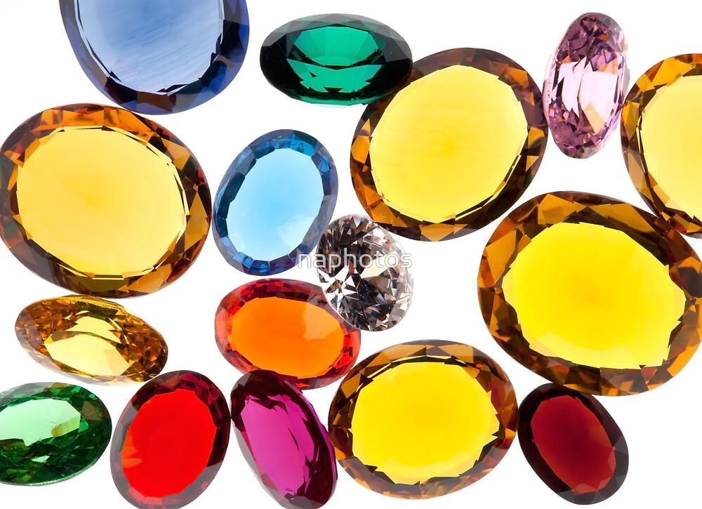 "colorful gems" by naphotos | Redbubble