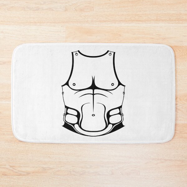 Item preview, Ancient Greek/Roman Muscle Cuirass [Black Outline] designed and sold by jorellaf.