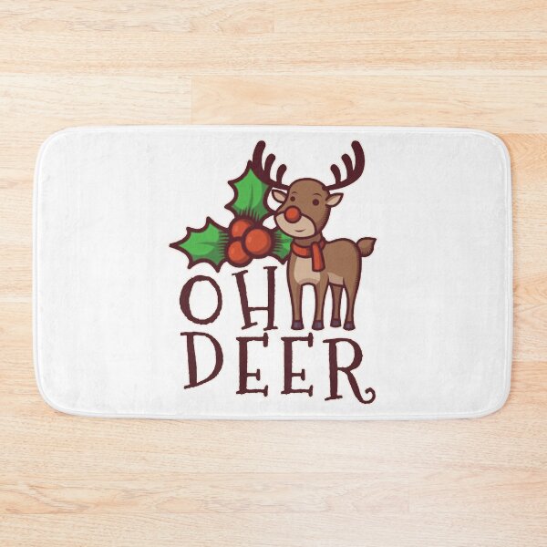 Item preview, Reindeer red nose with antlers Christmas gift designed and sold by Kuma518.