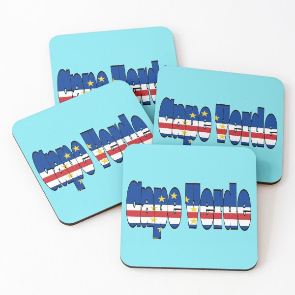 Item preview, Cape Verde Font with Cape Verdean Flag designed and sold by Havocgirl.