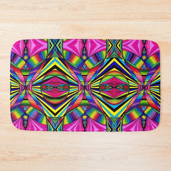 Item preview, Psychedelic Abstract colourful work 117 designed and sold by CallumHoare.